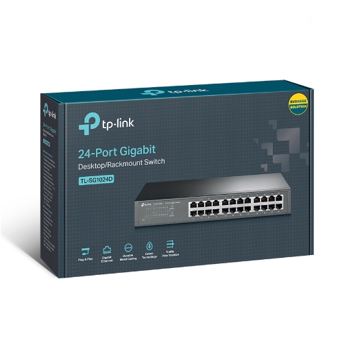 Switch TP Link TL-SG1024D - 10/100/1000Mbps