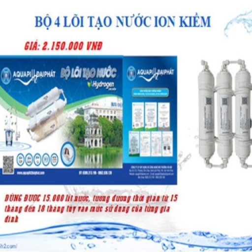 Bộ lõi lọc tạo nước ion kiềm