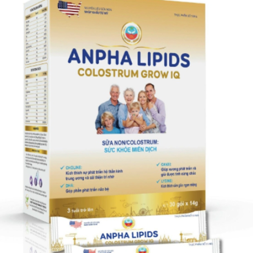 SỮA NON ANPHA LIPIDS HỘP 30 GÓI - HƯƠNG SEN