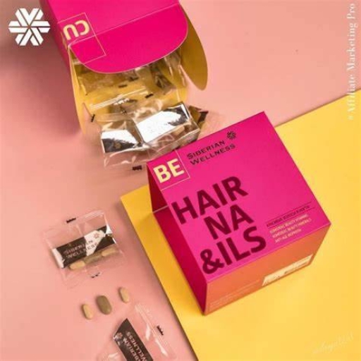 3D HAIR & NAIL CUBE - Tóc, móng chắc khỏe.