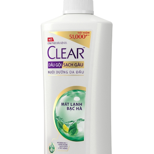 Dầu gội Clear bạc hà mát lạnh sạch gàu