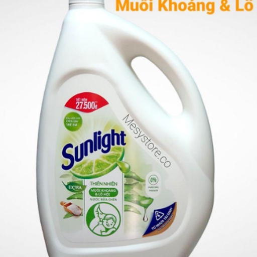Nước Rửa Chén Bát Sunlight Extra Thiên Nhiên 3,6kg