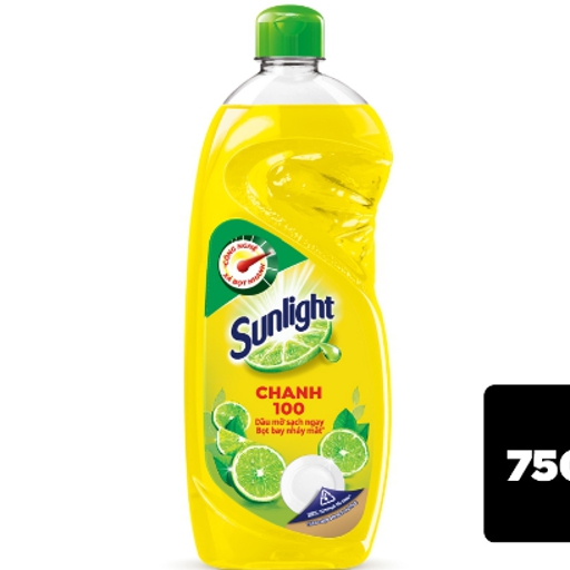 Nước rửa chén Sunlight chiết xuất chanh 750g