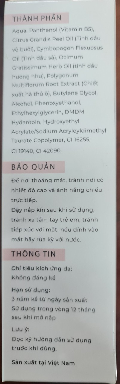 TINH CHẤT X3 -DIEU HƯỜNG