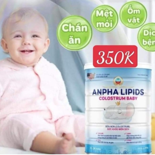 SƯA NON ANPALIPDS - 350 G DÙNG CHO TRẺ TỪ 0 ĐẾN 24 THÁNG TUỔI -