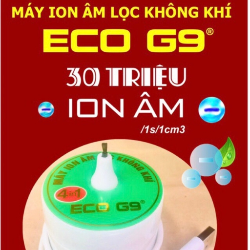 MÁY ION ÂM LỌC KHÔNG KHÍ ECO G9 - Shop Sơn Tâm