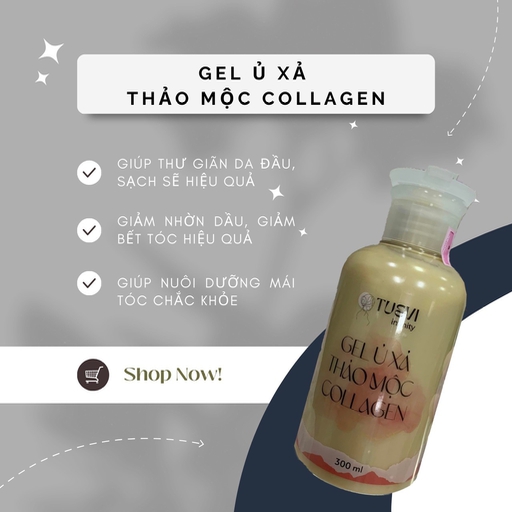 Gel ủ xả thảo mộc collagen- Thu Ngân shop