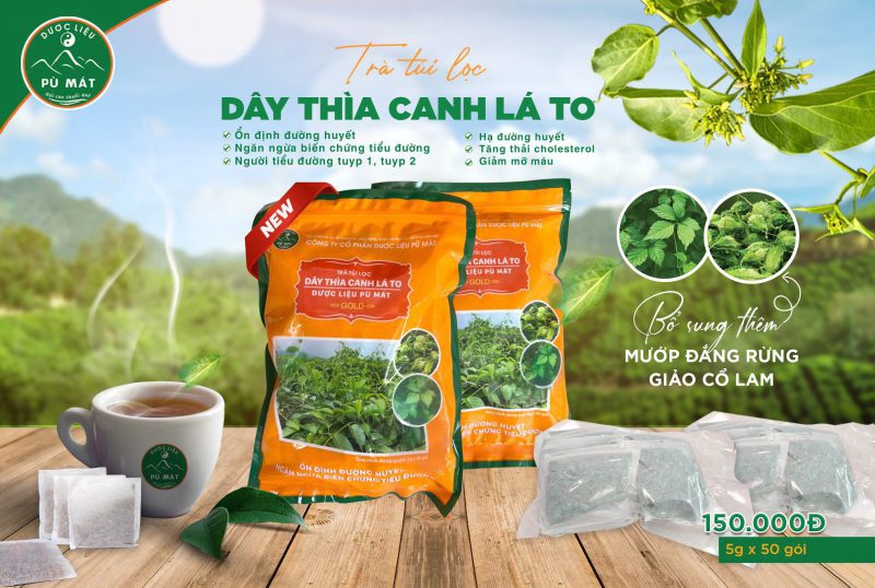 DÂY THÌA CANH LÁ TO PÙ MÁT – Túi Zip 250g