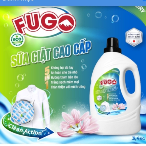 Nước giặt sinh học loại 3,4lit- Chung Chuyến