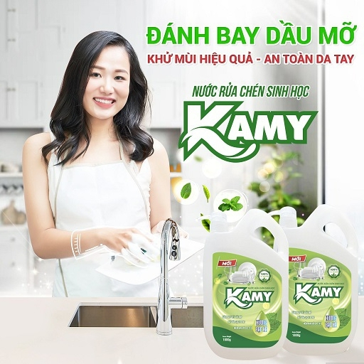 TDTM - Rửa chén sinh học Kamy