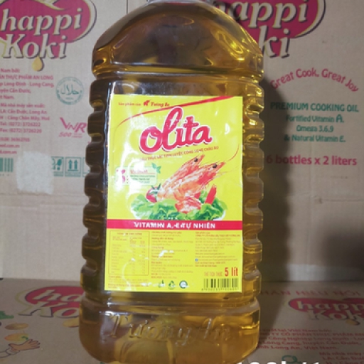 Dầu ăn Olita can