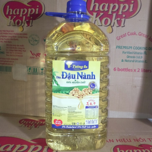 Dầu đậu nành Tường An can