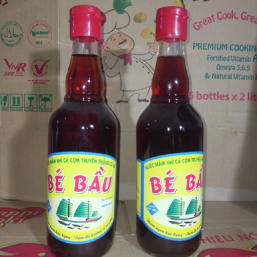 Nước mắm bé bầu Cà Ná chai