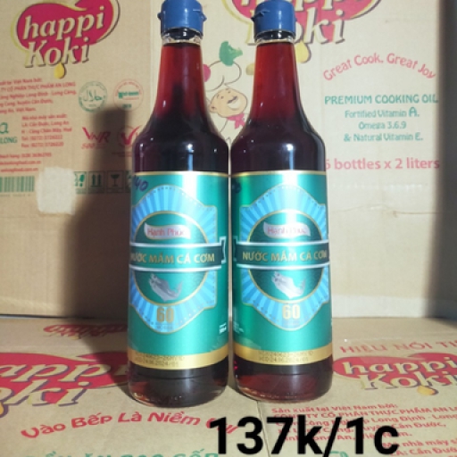 Nước mắm cá cơm Hạnh Phúc