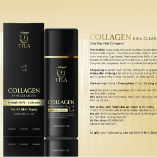 SỨA RỬA MẮT COLLAGEN CAO CẤP TTLA