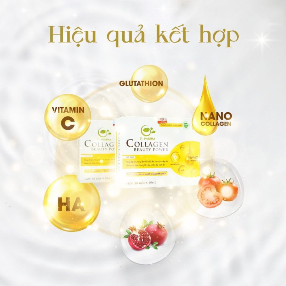 G-PHARMA Collagen Beauty Power – Giữ Trọn Nét Thanh Xuân