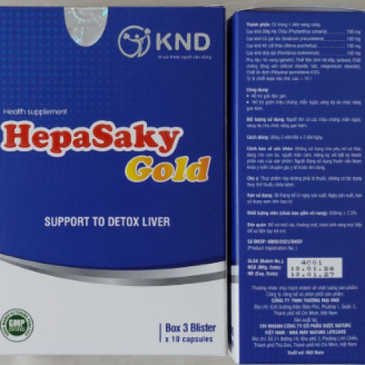 Hepasaky Gold giải độc gan