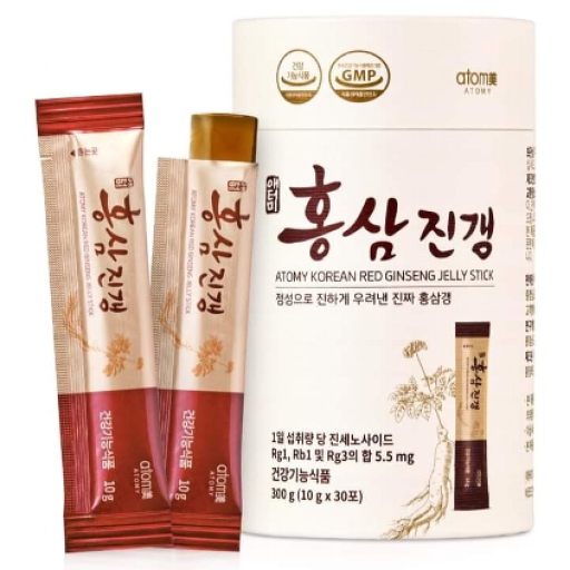 Thạch hồng sâm - Atomy Red Ginseng Jelly Stick