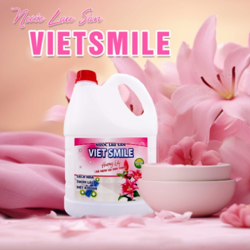 KVV - Nước Lau Sàn Nhà Cao Cấp Vietsmile Hương Ly 3.6L