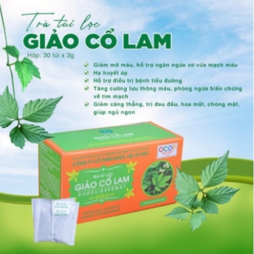 PUMAT - Trà túi lọc giảo cổ lam