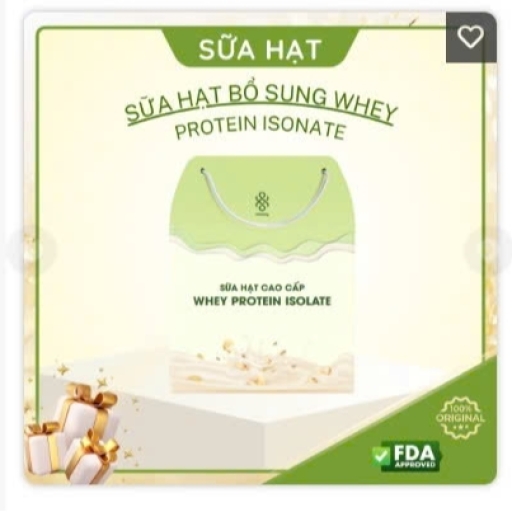 Sữa hạt dinh dưỡng bổ sung WHEY PROTEIN ISOLATE