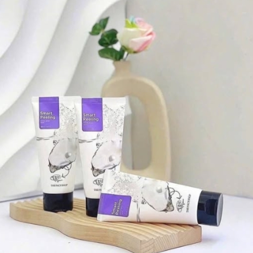 Tẩy tế bào da chết ngọc trai White Jewel Peeling THE FACE SHOP 120ml