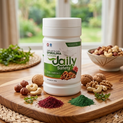 SPIRULINA FUCOIDAN DAILY SAFETY