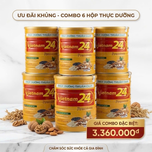 COMBO CTV THỰC DƯỠNG THUẦN CHAY PREMIUM