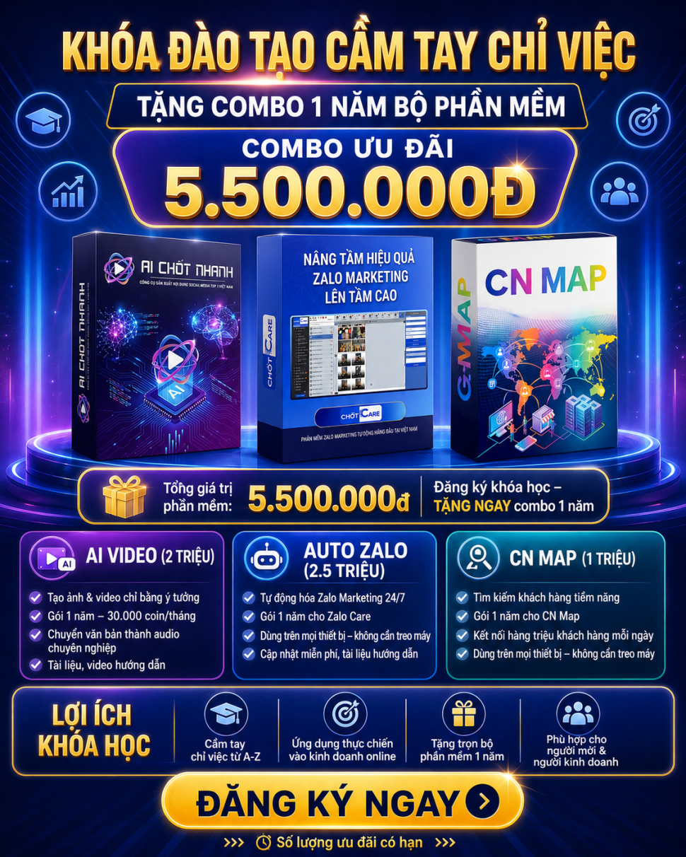 Khóa Đào Tạo Zalo Marketing Thực Chiến