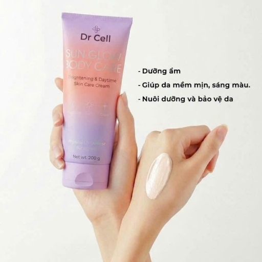 Kem Body Trắng Da , Chống nắng