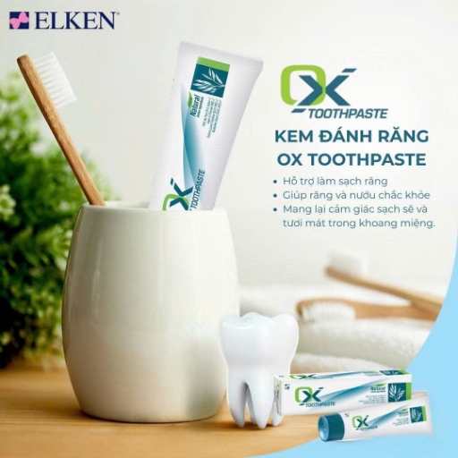 KEM ĐÁNH RĂNG ELKEN OX TOOTHPASTE