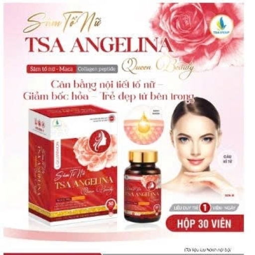 TSA - Sâm Tố Nữ TSA Angelina Queen Beauty - Cân Bằng Nội Tiết Tố Nữ